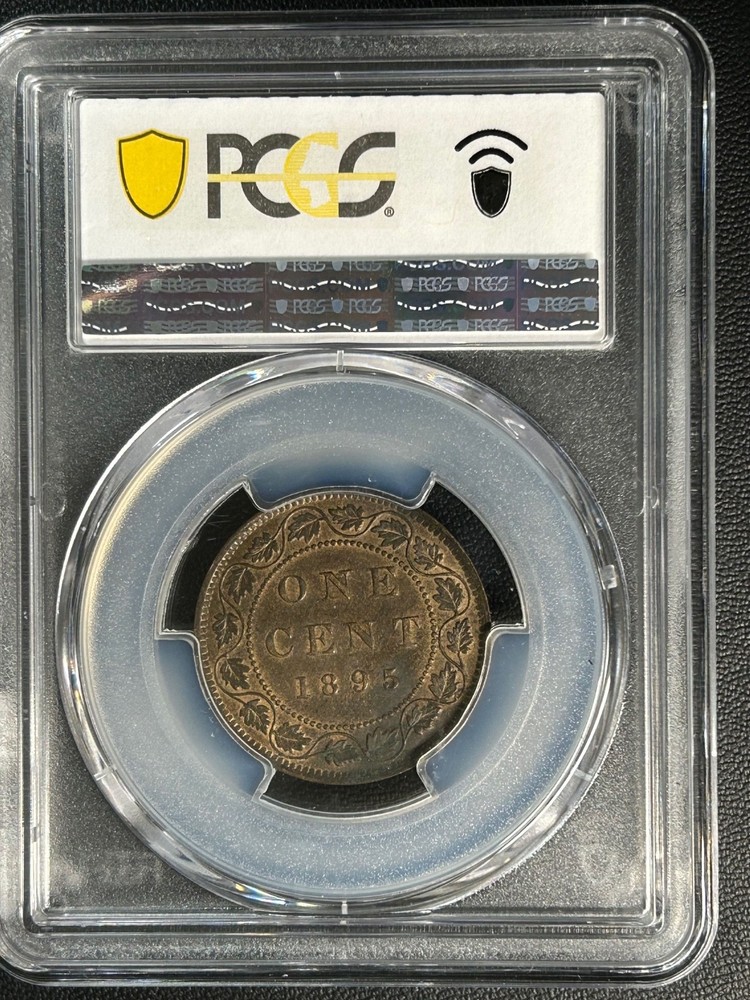 1895 CANADA LARGE CENT PCGS MS-61 BN