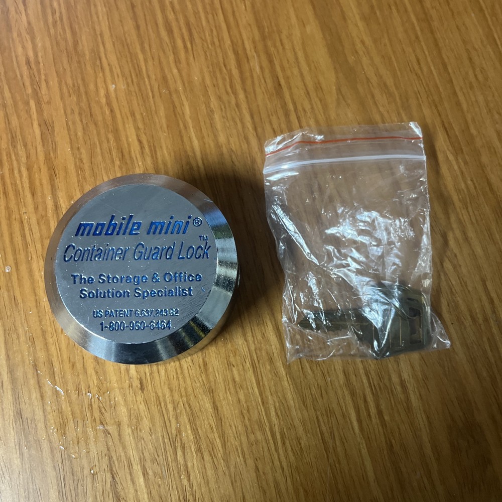 Mobile Mini Storage Guard Lock and Key