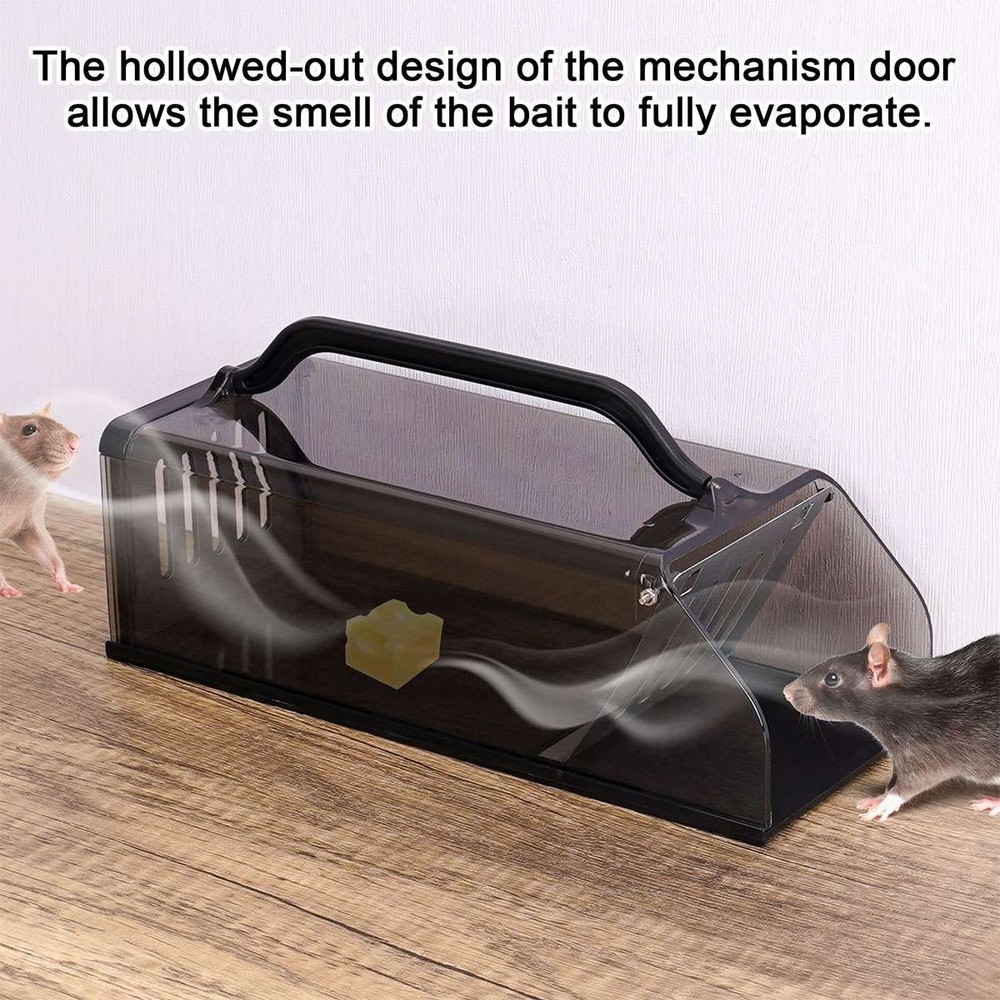 Humane Mouse Traps No Kill, Live Mouse Trap Box, Mice Trap Catch Cage Reusable