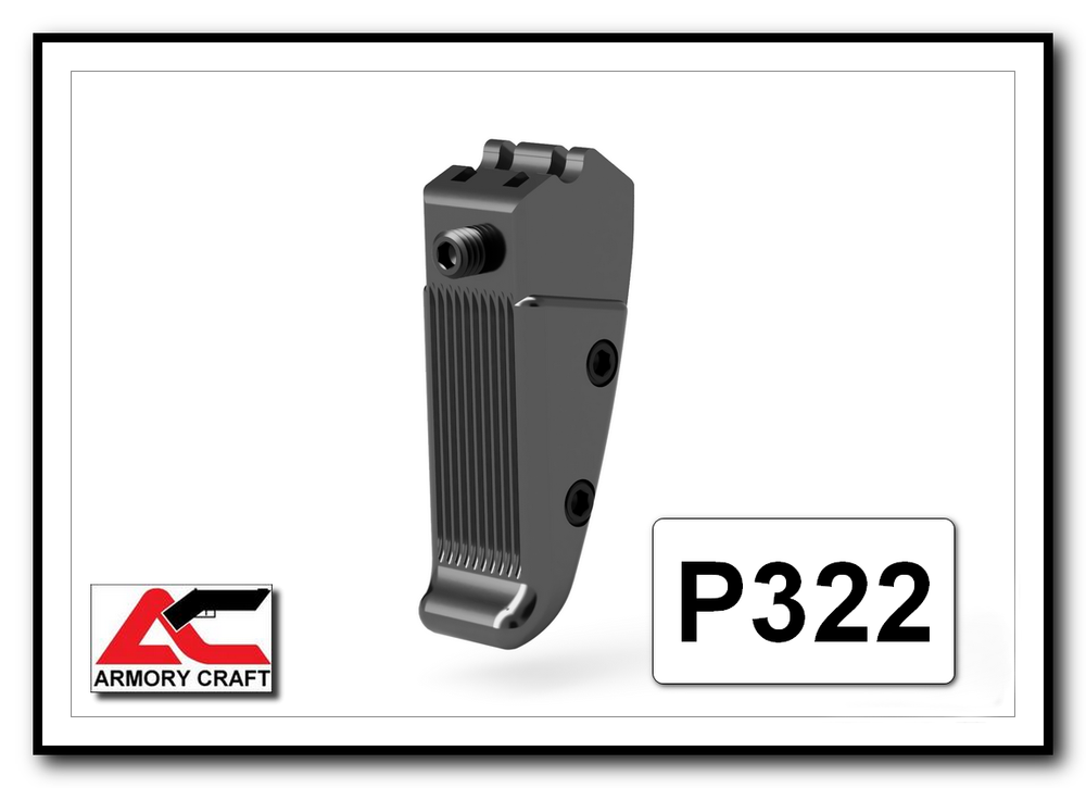 Sig Sauer P322 Dual-Adjustable Flat Trigger by Armory Craft