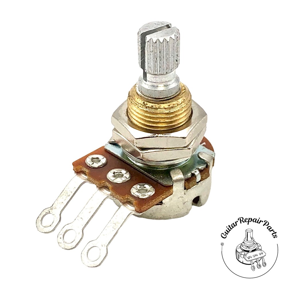 Bourns 250k Mini Potentiometer, Linear Taper, Split Shaft