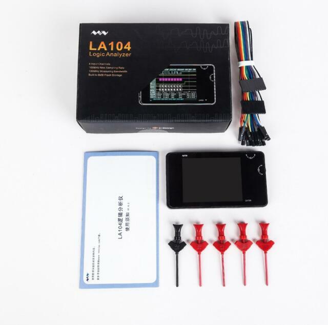 LA104 Logic Analyzer 4 Channel 100MHz Sampling Rate DHP DebuggingHelPer