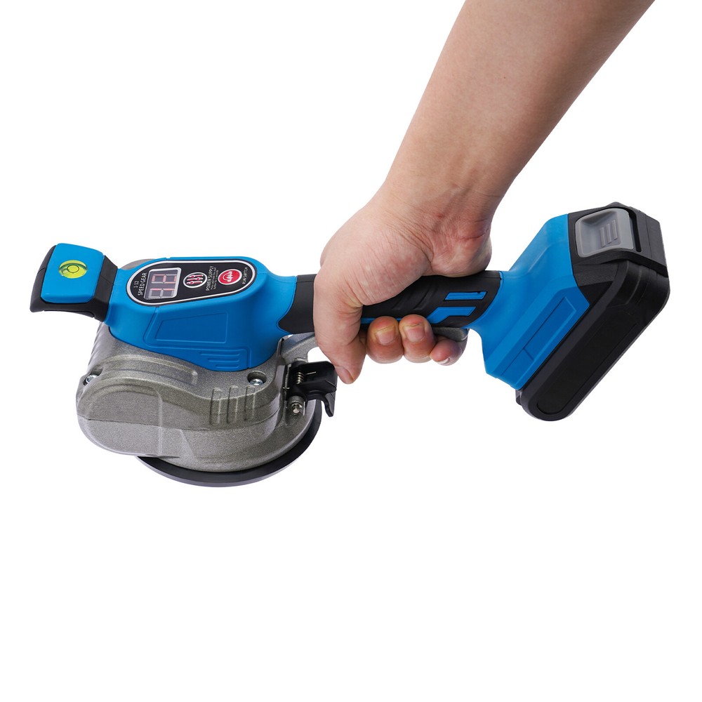 Automatic Hand-Held Tile Vibrator Suction Cup Floor Laying Machine Leveling Tool