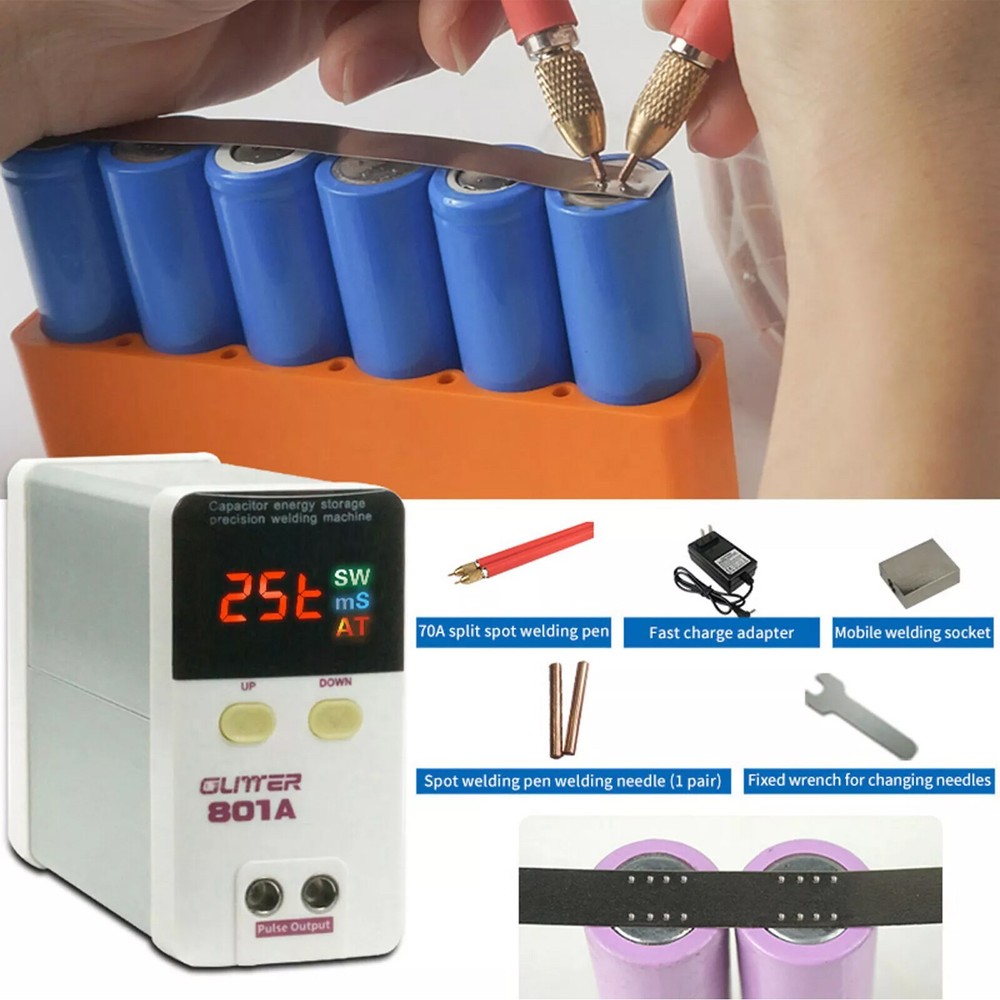 801A Capacitor Energy-Storage Pulse Welding Machine For Mobile Phone Battery E6