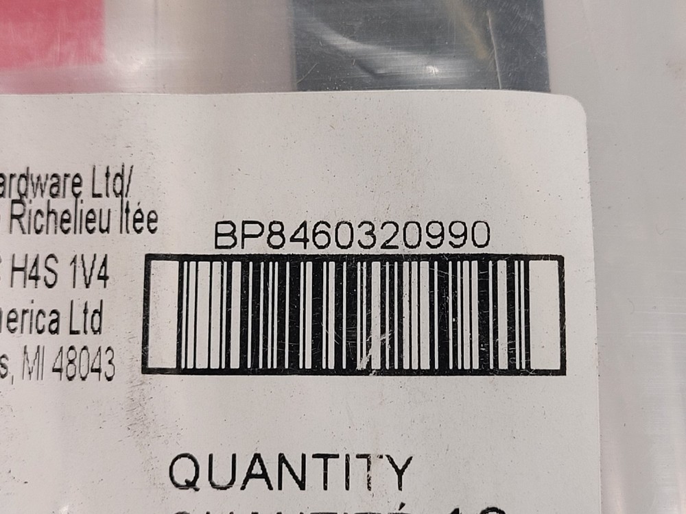 Richelieu BP8460320990 Modern Aluminum Pull Handle - Model 8460