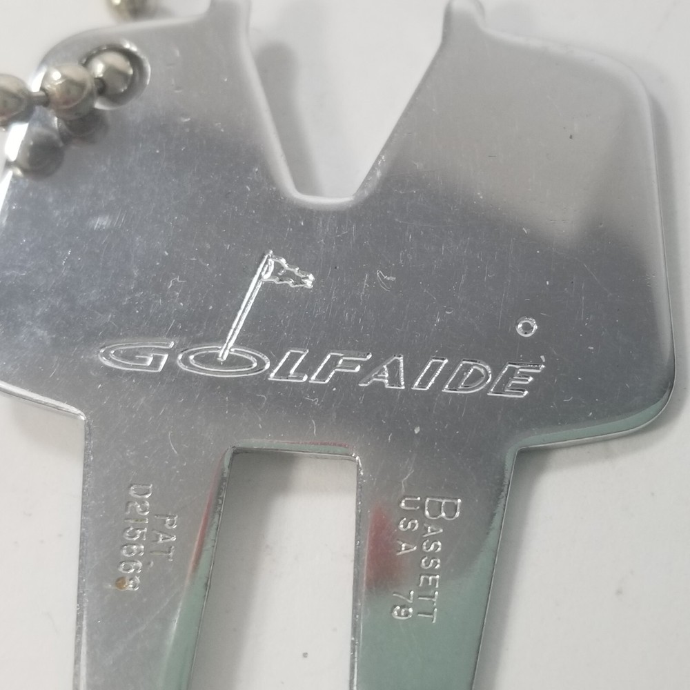 Try Benson First Golfaide Divot Repair Tool Key Chain