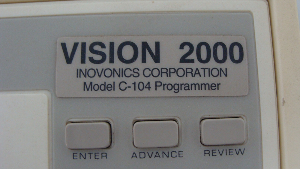 Inovonics C-104 Vision 2000 Programmer