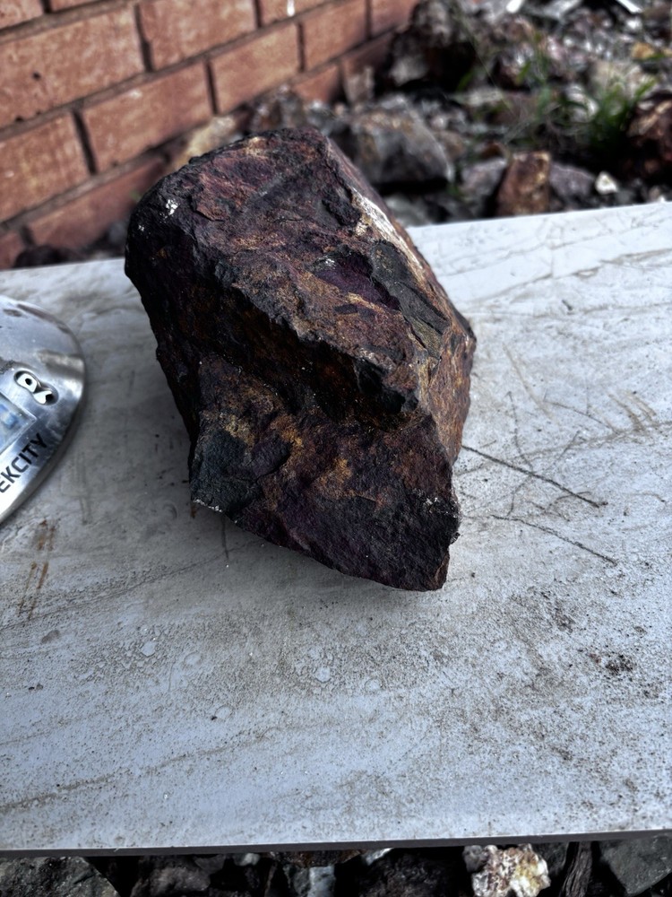 extremely dense copper silver gold iron ore from arizona