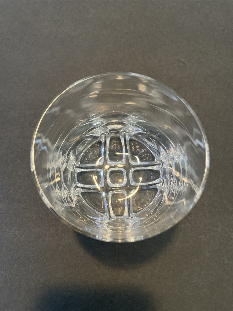 Vintage Signed Orrefors Single (ONE) Rock Crystal Glass
