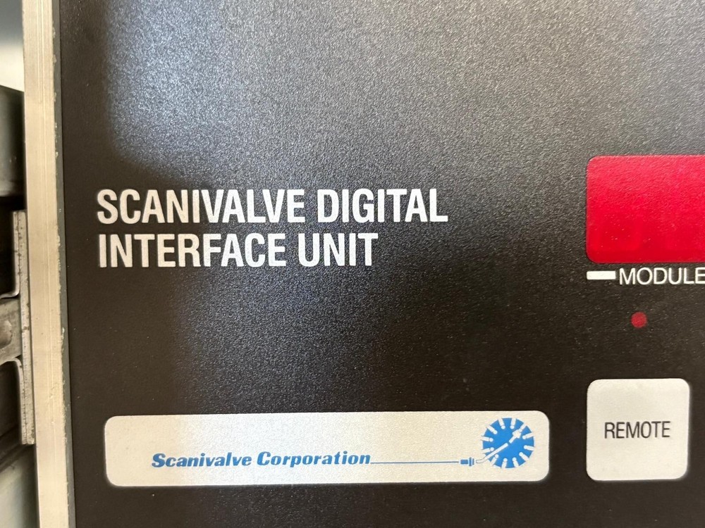 Scanivalve Corporation Multiple Scanivalve System w/ Digital Interface Unit