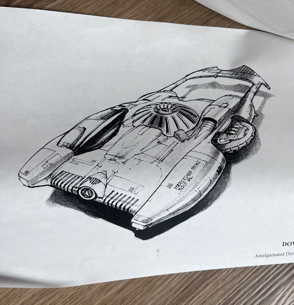 Downlink Movie Script & Concept Art by Alec Gillis Amalgamated Dynamics