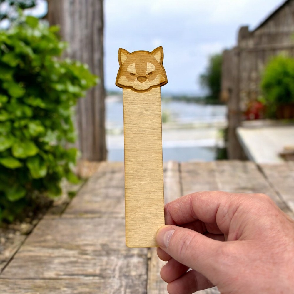 Bookmark - Cute Wolf