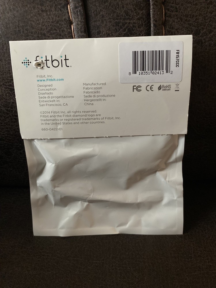 Fitbit activity tracker charging Black cable Brand New Sealed OEM Branded