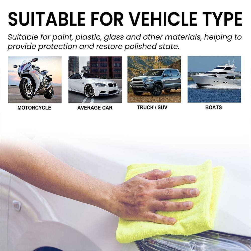 1PCS Car Coating Spray, 3 in 1 Multi-functional Quick 120 ml Effect S6I2