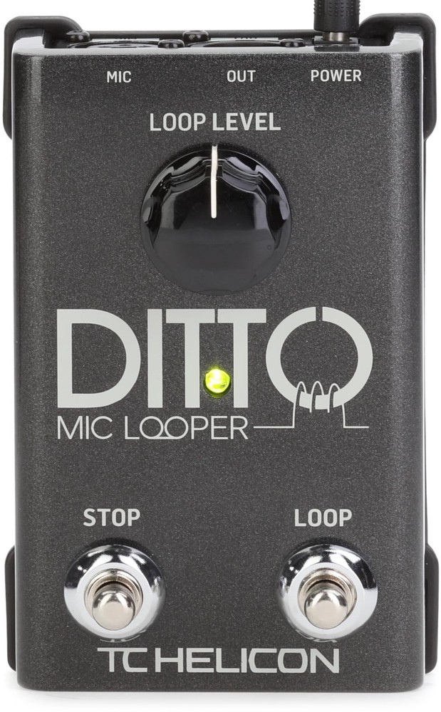 TC-Helicon Ditto Mic Looper Pedal (3-pack) Bundle