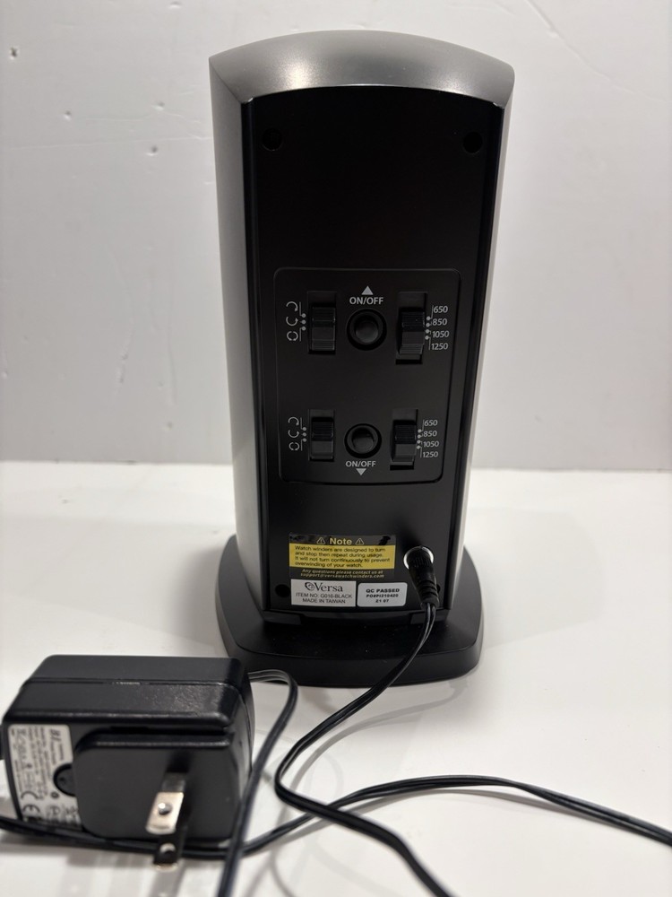 Versa Automatic Double Watch Winder Brown G016 With Plug