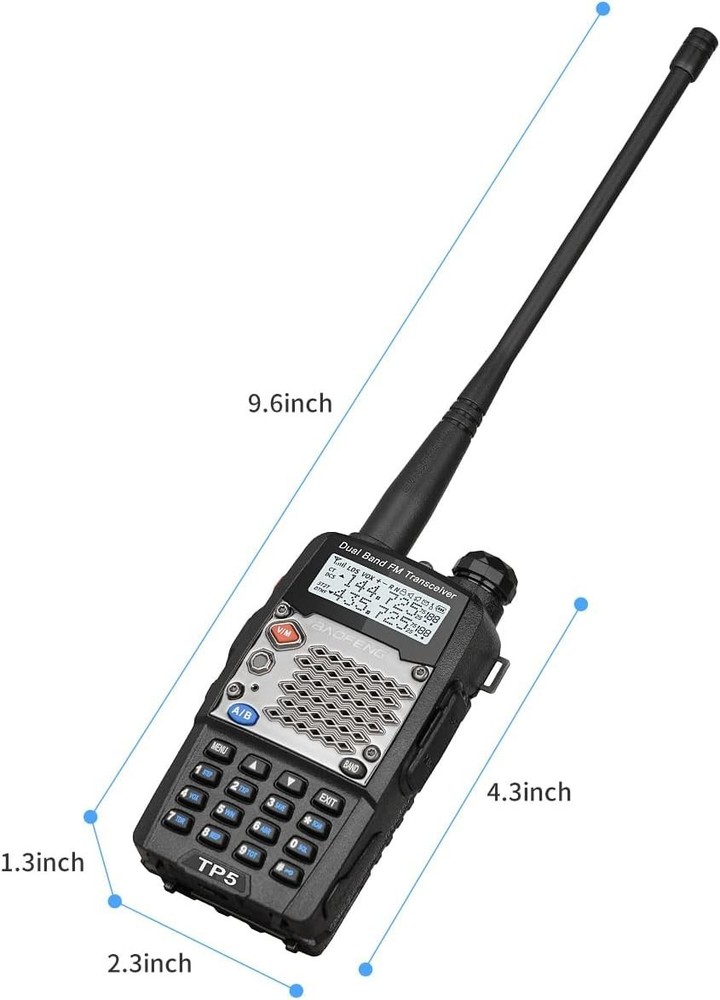 UV-5R TP5 8W Radio - Compact, User-Friendly & Versatile Communication Solution
