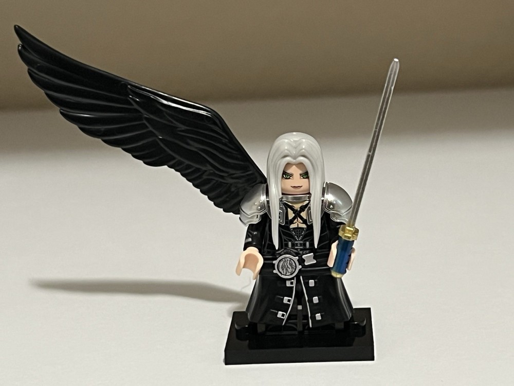 FF7 Sephiroth Minifigure Custom