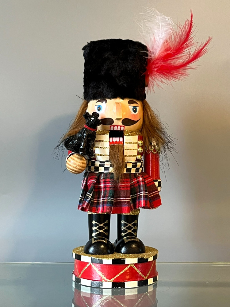MacKenzie - Childs Tartastic Scottish Nutcracker
