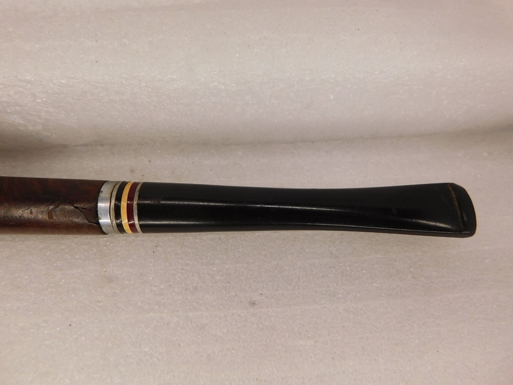 Unique Estate Cured with Real Honey Double Smoking Pipe - Untested