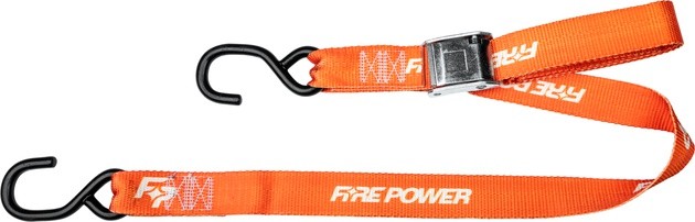 Fire Power 1.5" Tie Downs Orange