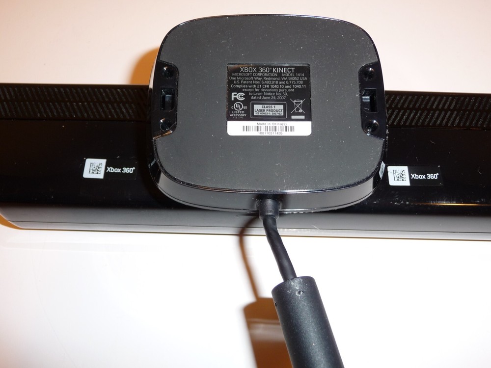 Microsoft Kinect XBOX 360 Genuine Sensor Bar Model 1414 Black