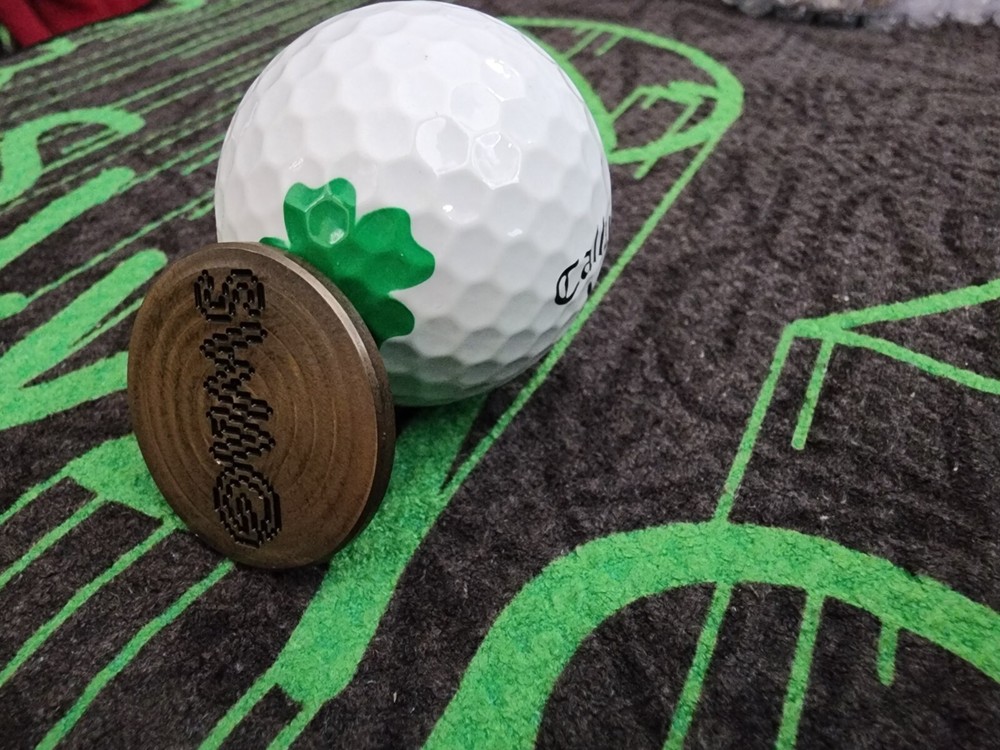 Swag Golf 8-Bit Skull Putter Ball Marker Alignment Tool⛳⛳⛳