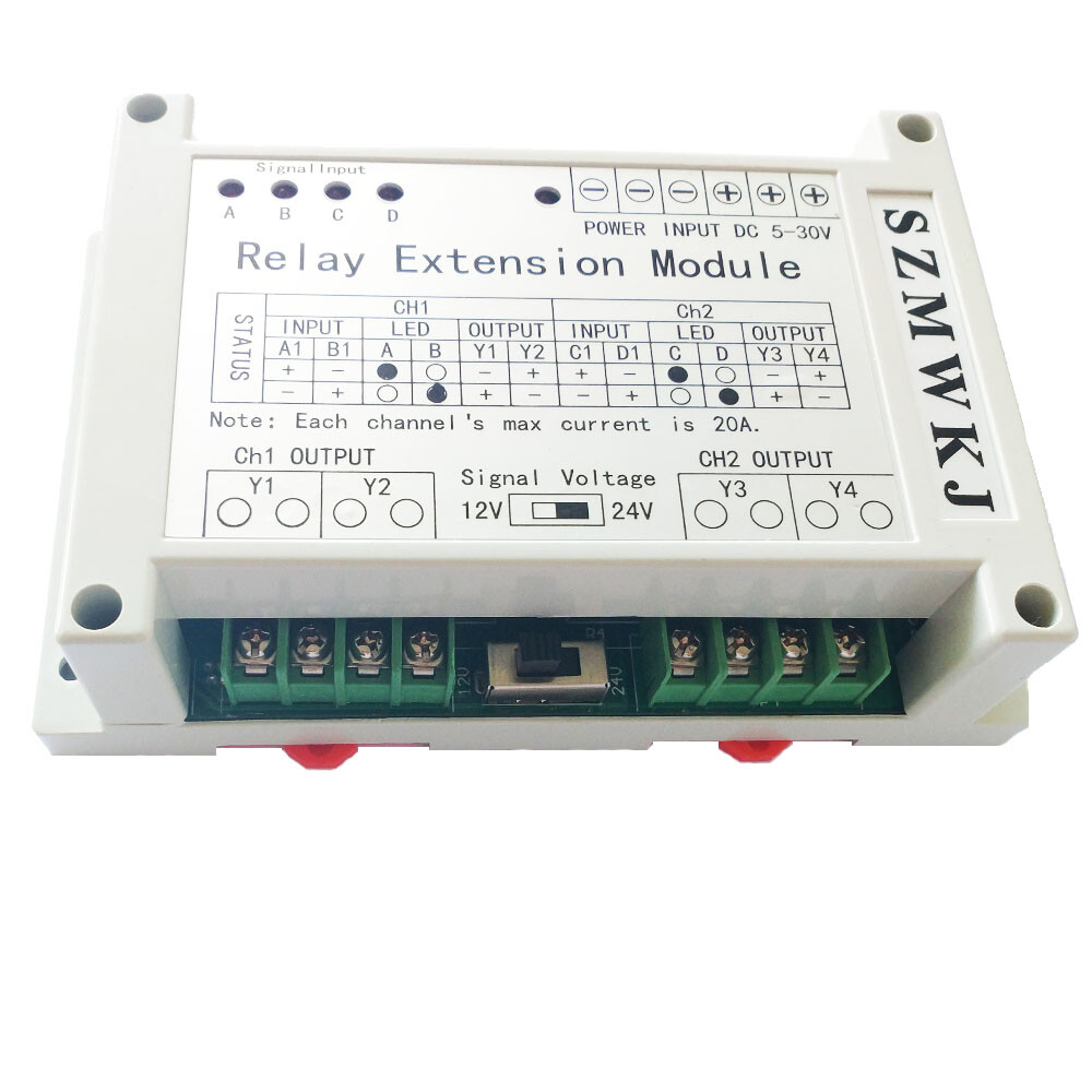 US Single Axis Solar Panel Tracking Tracker Controller W/ Relay Extension Module