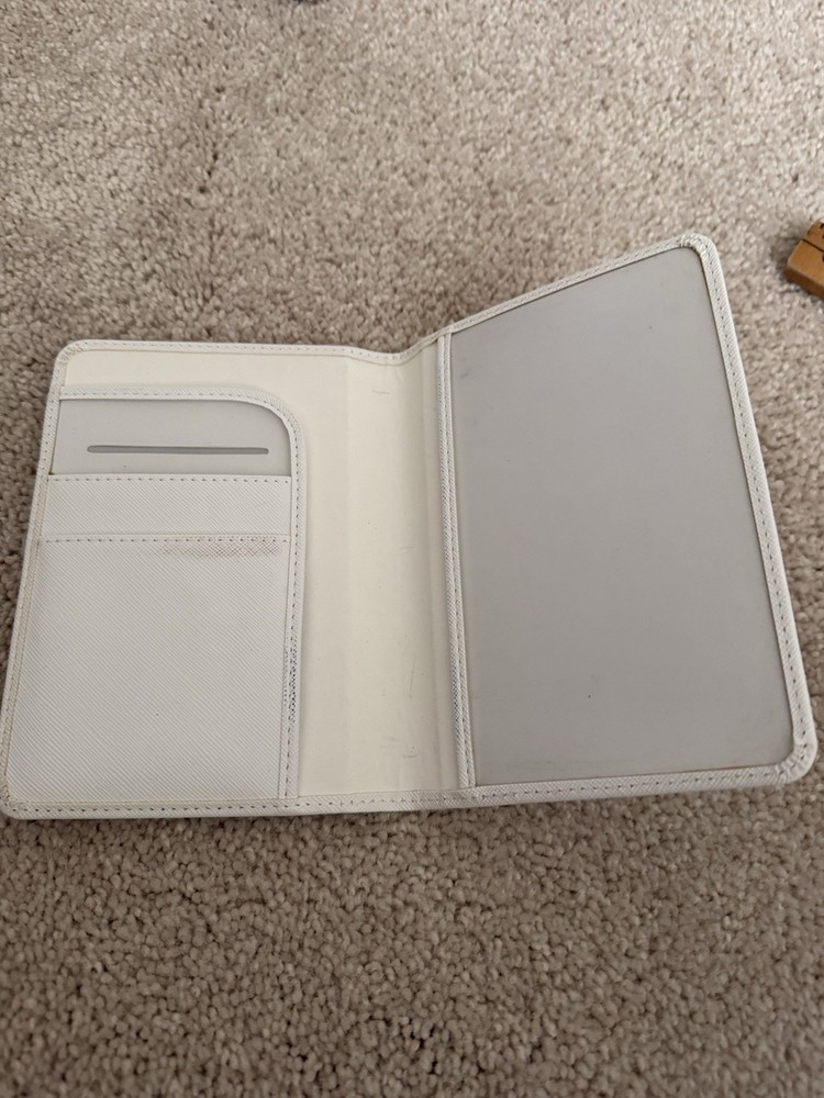 Ader Error Significant Passport Wallet White