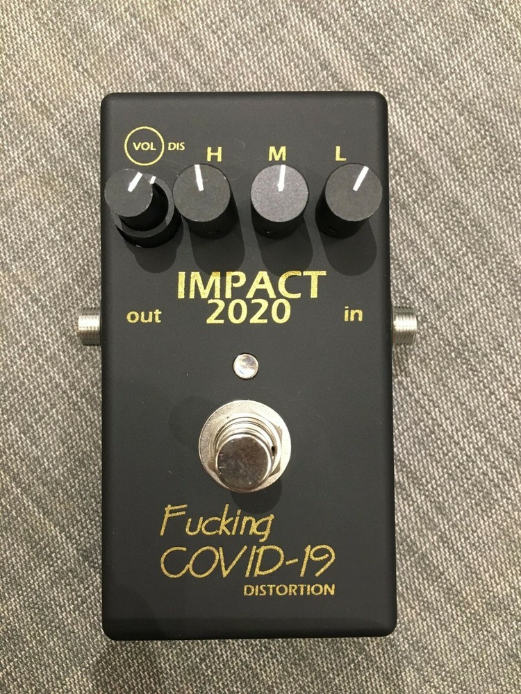 IMPACT2020 Distortion Guitar Stompbox Pedal Limited Edition