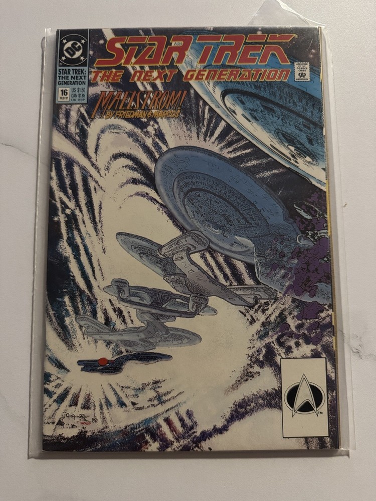 Star Trek: The Next Generation Comic Book #16 DC Comics 1991
