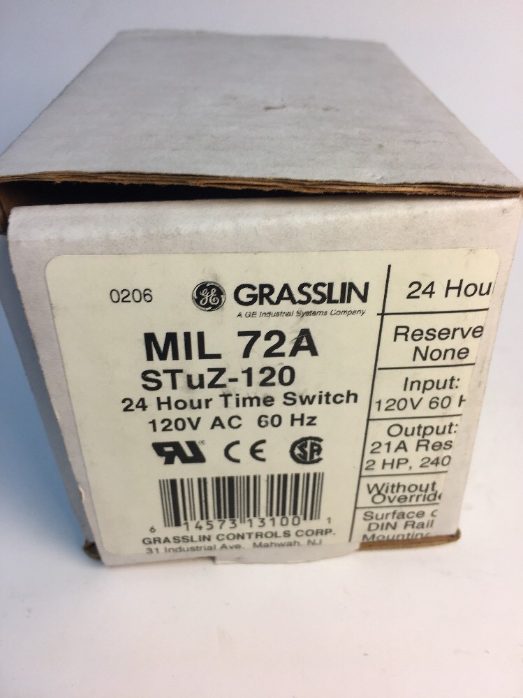 MIL72A 24H TIME SWITCH GRASSLIN GE