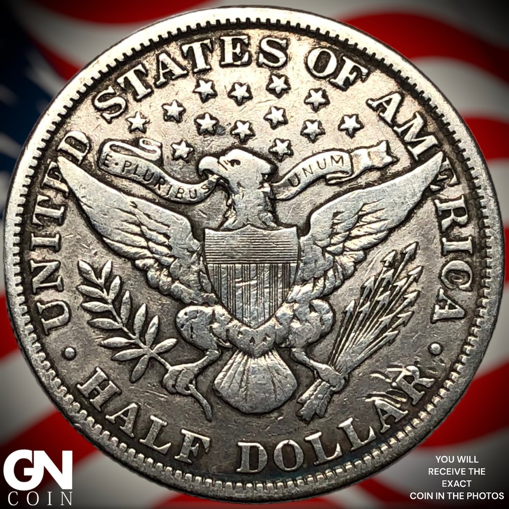 1901 P Barber Half Dollar M9728
