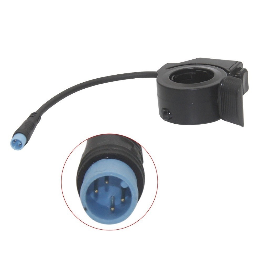 4 PIN Thumb Throttle Accelerator for Kukirin G2 Scooter with Plastic Shell