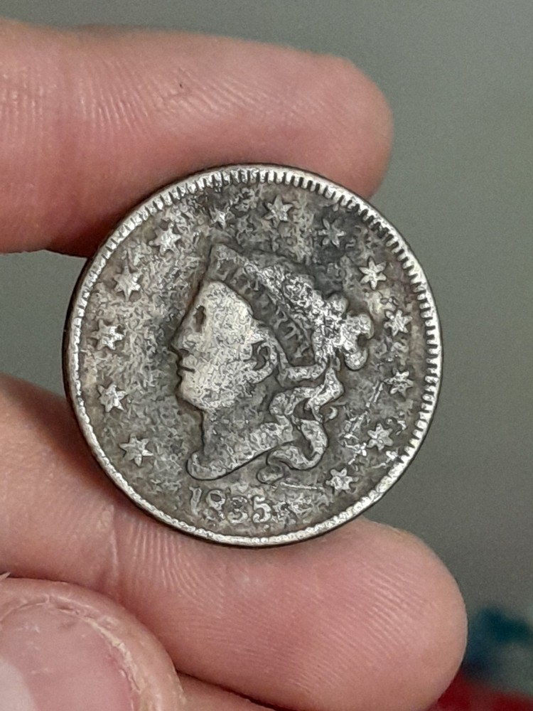 1835 Coronet Head Large Cent #1