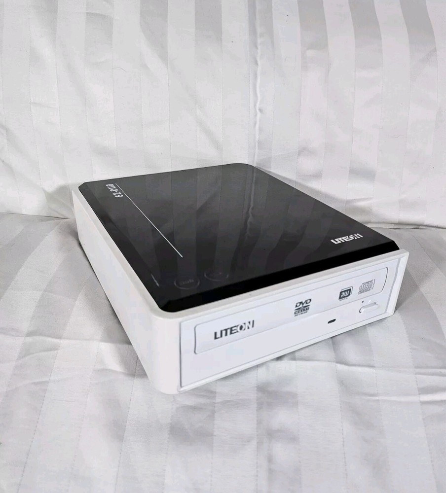 LITE-ON EZ Dub USB 22x External CD/DVD Writer Model eZAU120 Rewriter 🔥