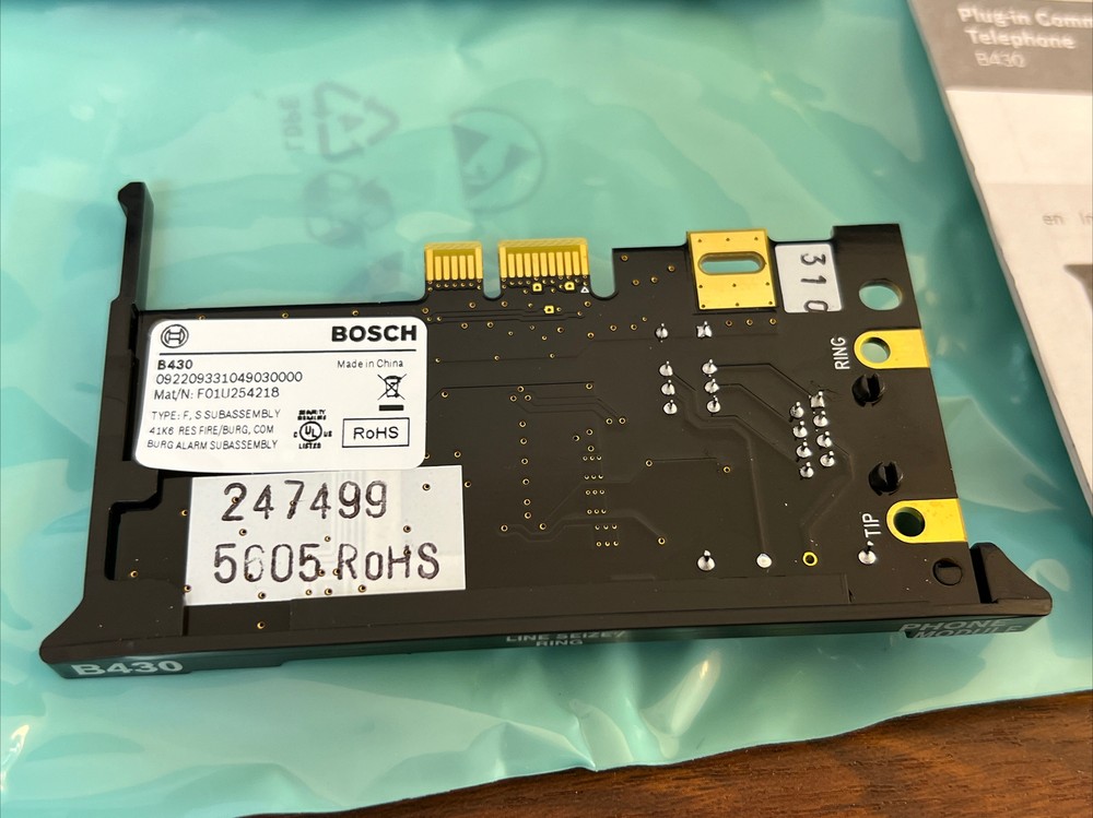 Bosch B430 Plug-in Telephone Communicator