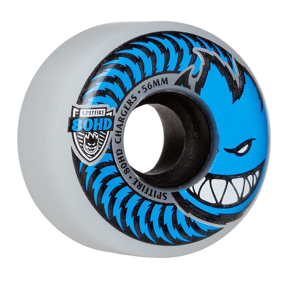 Spitfire Skateboard Wheels 56mm 80HD Conical Full Clear