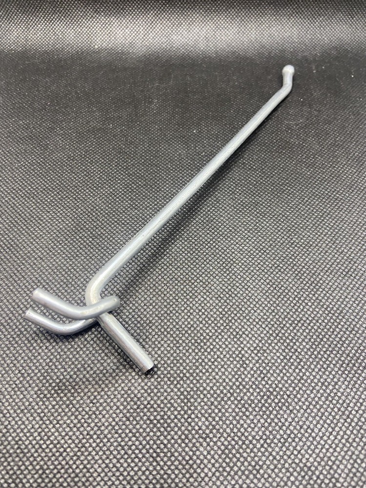 (20 Count) Peg Hook Ball End 6” Retail Shelving Hooks