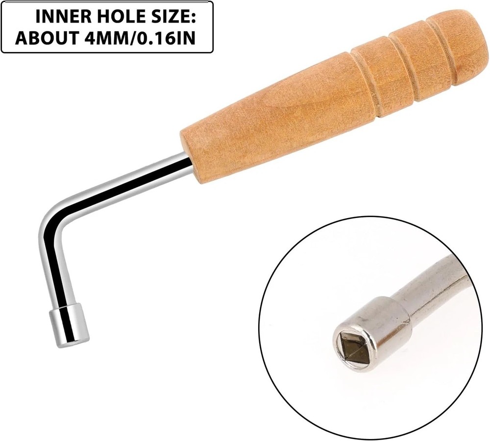 Professional Tuning Wrench for Autoharp Lyre and Small String Instruments