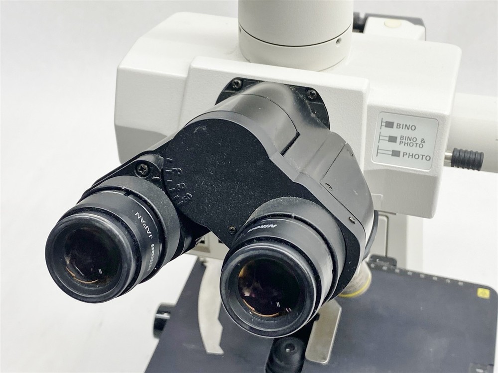 Nikon Eclipse 50i Microscope w/ Y-THS Dual Head Viewing + 4*Objective + Camera