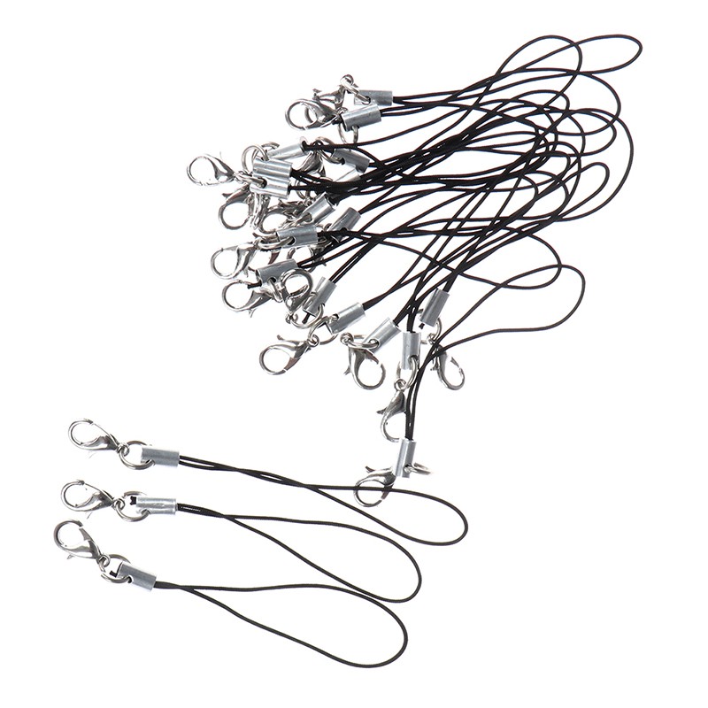 10Pcs Lanyard keychain for USB flash drive strap string bl UU