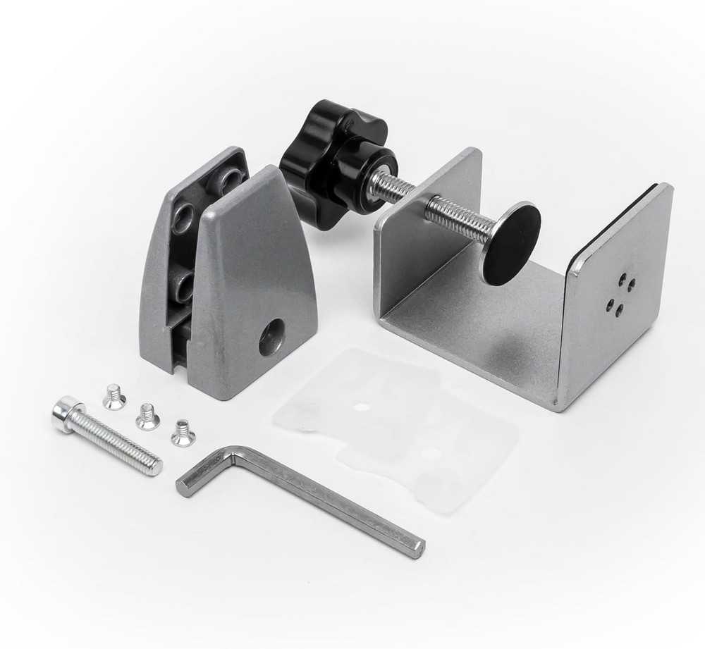 6-Pack Desk Shield Clamp for 2 to 20Mm Thick Panel, Adjustable Desk Divider Clip