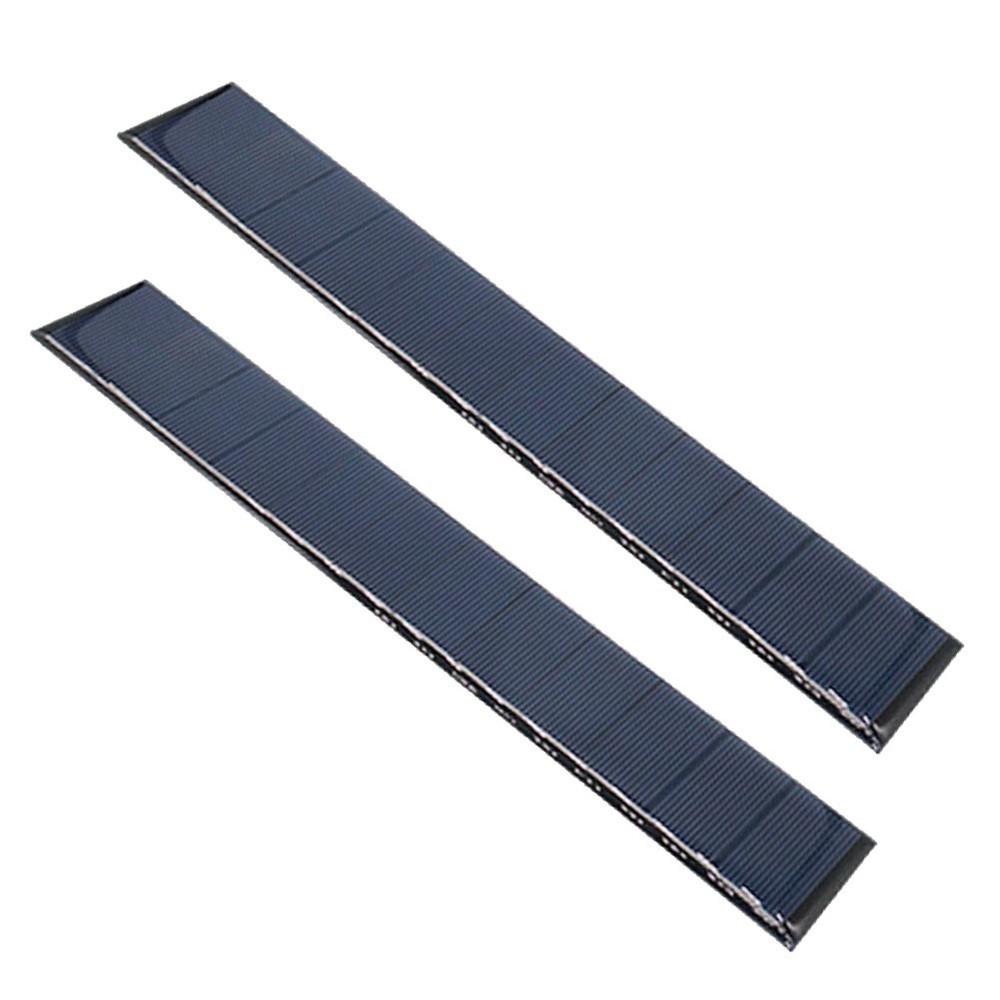 Sustainable Energy Solution Polysilicon Solar Panels for DIY Use 2 Pcs