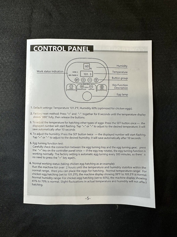 Egg Incubators for Hatching Eggs