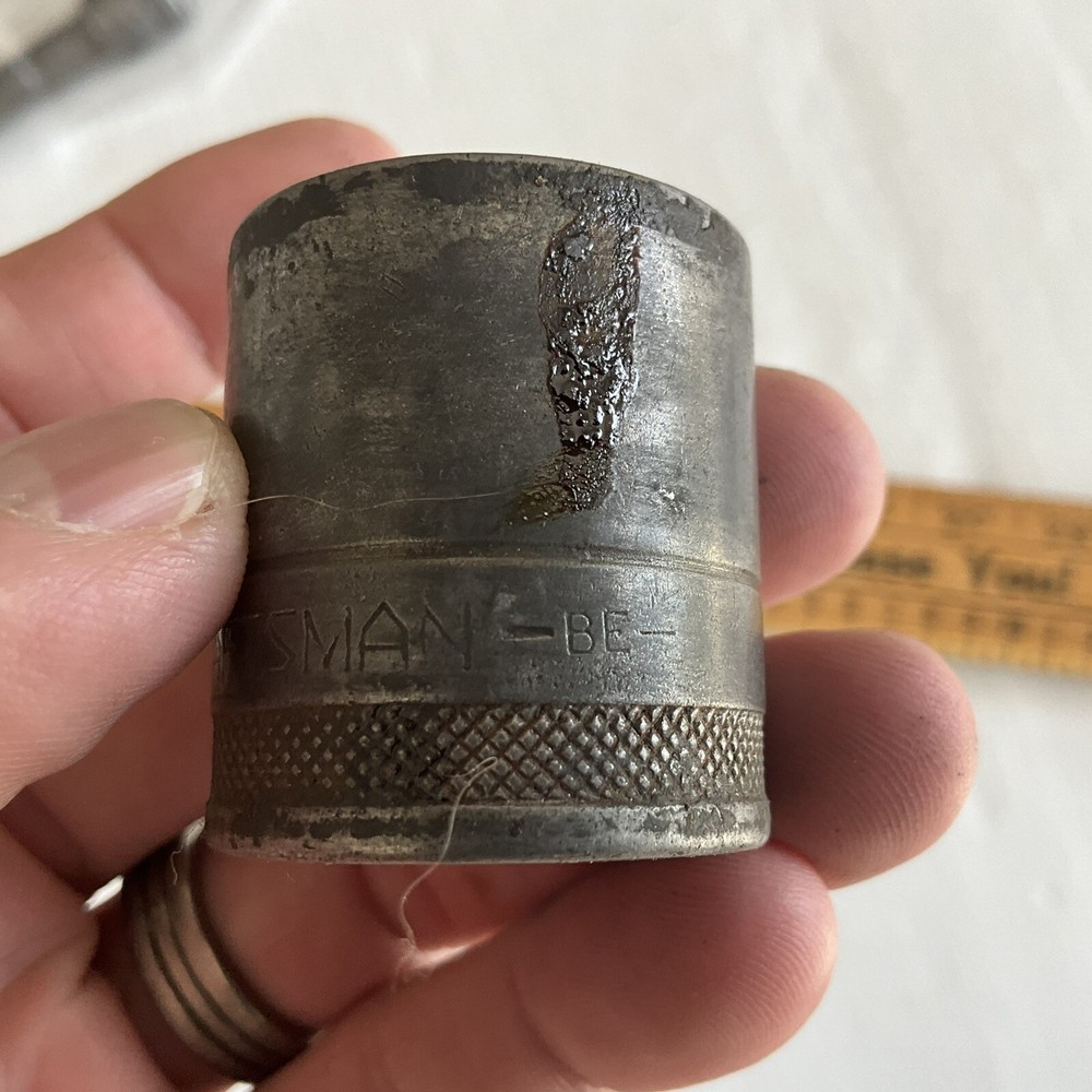 Craftsman Underlined BE Series Socket Set With Extension 1/2”drive