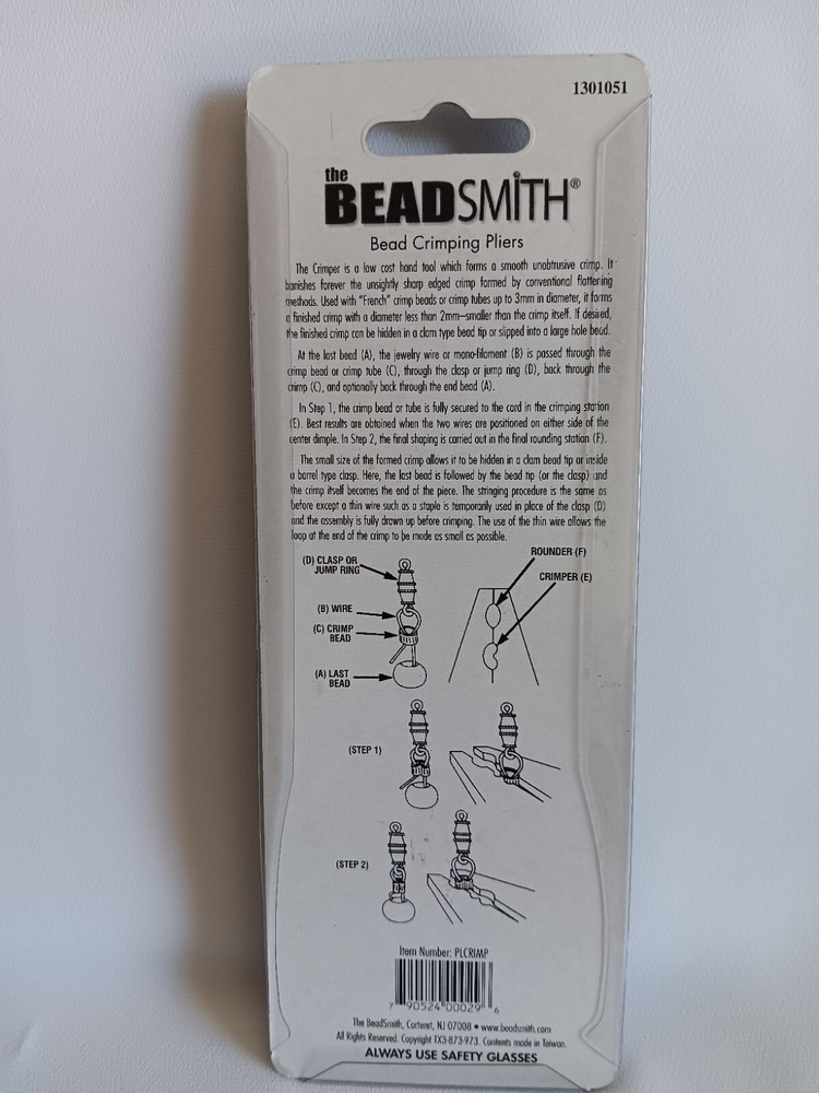 Bead Smith Pro Quality Crimping Pliers
