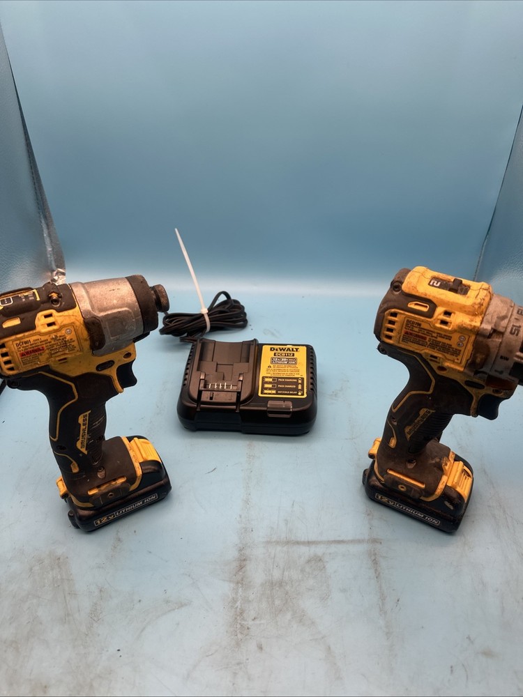 Dewalt / charge combo set / 12V DCF801 / DCD706