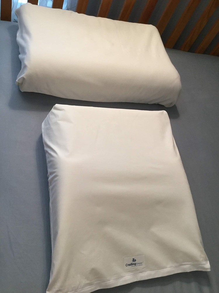 Cradling Sleeper Offers Better Sleep, Shoulder Pain Relief + Spinal Alignment