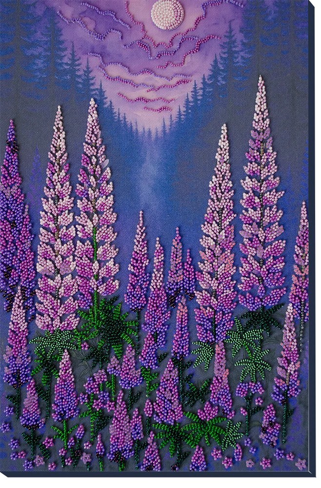 Bead Embroidery Kit - Moonlight